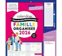 Calendrier Chacun son programme Famille organisée 2026: De septembre 2025 à décembre 2026