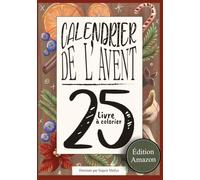 Calendrier de l'avent à colorier