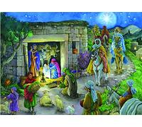 Calendrier de l'avent religieux - Crèche traditionnelle - Llobet