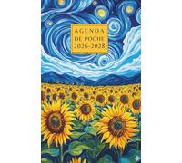 Calendrier de Poche Mensuel 2026-2028: Planificateur et Calendrier de 3 Ans du 26 Janvier au 28 Décembre avec Journal de Mots de Passe et Dates Importantes Pour une organisation efficace