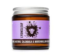 Calendula and Marshmallow Balm - 100% Natural Calendula Cream with Marshmallow Root - for eczema, psoriasis, dry, cracked, rough, hard or irritated skin 120ml