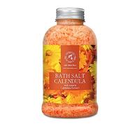 Calendula Bath Salt 600g with Natural Calendula Oil - Bath Salts - Body Care - Best for Good Sleep - Beauty - Bathing - Body Care - Wellness - Relax - Aromatherapy - Spa