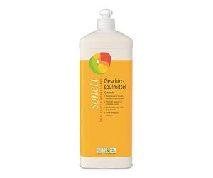 Calendula dishwashing liquid: for washing dishes by hand, pure vegetable surfactants