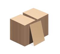Calenzana 5x7 Corrugated Cardboard Sheets Set of 200, Flat Card Boards Inserts for Crafts, Packing, Shipping, Moving, Mailing