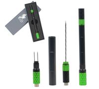 CaLeQi Cigar Punch Cigar Draw Enhancer and Cigar Nubber 4 in 1（Black Green）