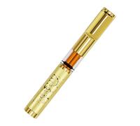 CaLeQi Cigarette Holder Dragon Pattern Reusable Clean Tar Tobacco Filter with Multi-Filtering for Standard Size Cigarettes Ø8mm,Slim Cigarettes Ø6mm and Ø5mm (Dragon Pattern Gold Color)