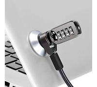CaLeQi Combination Security Lock Cable for Notebook Laptop Pc Computer Monitor lcd - 2m Cable Black