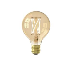 CALEX 80mm LED Globe 240V 3.5W (25W eq.) E27 2100K Gold Dimmable
