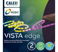 Calex Battery-Powered Led Warm White & Multicolour Strip Light No Ip Rating 100Lm (L)2M