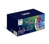 Calex Black Rgb & Warm White To Cool White 10 Integrated Led Indoor & Outdoor Festoon Lights