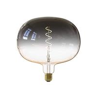 CALEX Colors Elegance Base - Gris Gradient - LED Lamp - Diameter 220 mm - Dimmable - E27 Socket - 5 W 1800 K 130 lm - Energy Class B, One Size Fits All 426278