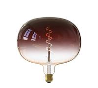 CALEX Colors Elegance Base - Marron Gradient - LED Lamp - Diameter 220 mm - Dimmable - E27 Socket - 5 W 1800 K 130 lm - Energy Class B, Bruin, 426274