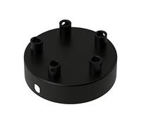 Calex Creations Ceiling Plate 10 cm 5 Connection Points Pendant Light Assemble Black