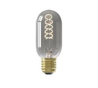 Calex Flex Filament LED Lamp - E27 - T45 - Titanium - 4W - Dimmable