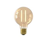 Calex Globelampe LED-Filament 4W (ersetzt 40W) E27 Gold 80mm
