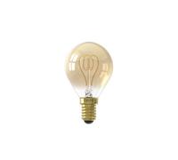 Calex Gold Flex E14 4W 120Lm 360° Amber Golf Ball Extra Warm White Led Dimmable Filament Light Bulb
