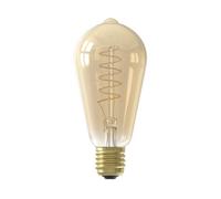 Calex E27 4W 200Lm Amber St64 Extra Warm White Led Dimmable Filament Light Bulb