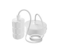 CALEX - Hanging Lamp Retro 1.5M - E27 - White - Excl. Light Source
