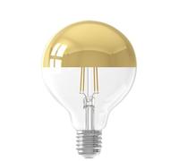 Calex LED Crown Gold 95mm Globe 1800K CRi90 4W 240V ES Dimmable