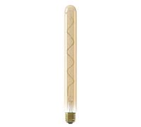 CALEX LED Long Filament Tubular Lamp 3.8W ES 32x300mm Gold 2100K Dimmable