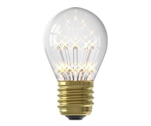 Calex Lightbulb E27 0.4W 55Lm 360° Clear Mini Globe Warm White Led Light Bulb
