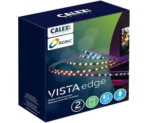 Calex Mains-Powered Led Warm White & Multicolour Strip Light No Ip Rating 100Lm (L)2M