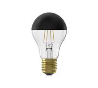 Calex Mirror Top E27 4W 180Lm 360° Black & Clear A60 Extra Warm White Led Dimmable Filament Light Bulb
