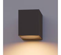 Calex outdoor wall light GU10, downlight, height 8 cm, anthracite