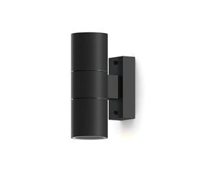 CALEX - Outdoor Wall Light Turin, Up and Down Light, 2X GU10, IP54 Waterproof, Indoor and Outdoor, Black