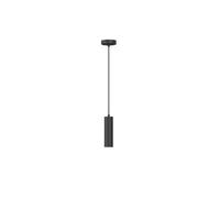 CALEX Pendant Light, 1-Light, GU10 Holder, Aluminium, Adjustable, Black
