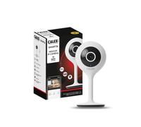 CALEX - Smart Indoor IP Camera, WiFi Surveillance Camera with Night Vision, 2-Way Audio, Full HD 1080p, App Controlled, White