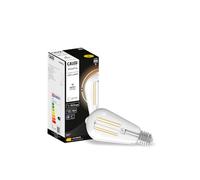 Calex Smart LED Bulb - Filament - E27 - ST64 - Clear - 7W - Dimmable