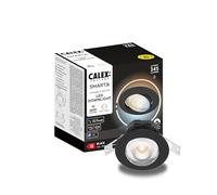 CALEX - Smart LED Downlight Black, WiFi Recessed Ceiling Spot Light, CCT, App and Works with Amazon Alexa and Google Home, Dimmable, 5W