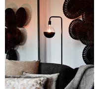 Calex Squid Top half mirror E27 6 W black Ø 20 cm