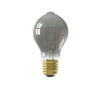 Calex Titanium Flex E27 4W 100Lm 360° Smoke A60 Extra Warm White Led Dimmable Filament Light Bulb