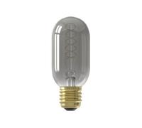 Calex Flex Filament LED Lamp - E27 - T45 - Titanium - 4W - Dimmable