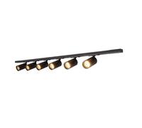 CALEX Tracklight, 2M, 6 GU10 Spots, Matt Black