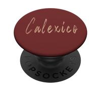Calexico California Vintage elegant design PopSockets Adhesive PopGrip