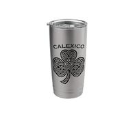 Calexico St Patricks Day Ireland Shamrock Irish St Pats Stainless Steel Insulated Tumbler