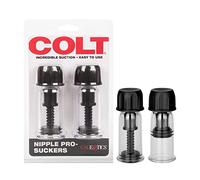 Colt Nipple Pro Suckers | Incredible Suction Breast Nipple Enlarger Play | Black
