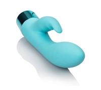 CalExotics Eden Bunny Massager 10 Function Waterproof Blue Adult Wellness