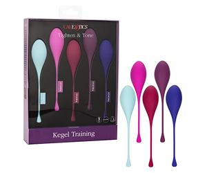 CalExotics Kegel Balls for Women Exercise Tightening Training Pelvic Floor Muscle Trainer Exerciser 5-Piece Set - SE-1280-50-3