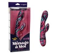 California Exotic Naughtt Bits Menage A Moi Dual Wand Waterproof Vibrator/Vibe