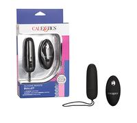 CalExotics Silicone Remote Bullet Vibrator, Black