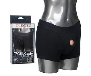 CalExotics Women's California Exotic Novelties Packer Gear Black Boxer Brief Harness Classic (pack of 1)