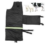 Calf Blanket Double Side Waterproof Foal Blanket with Reflective Strip Warm Goat Coats for Winter, Zuhause Gebrauch
