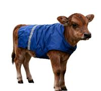 Calf Blanket - Windproof Calf Protection Coat | Thickened Sheep Saver Heat Coat to Protect the Belly | Adjustable Livestock Heat Blanket with Reflective Strips for Barn, Outdoor Pasture, T