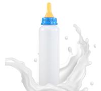 Calf Bottle 500ml Milk Nipple Feeder for Livestock | Puppy Nipple Bottle for Backyard Farm Barn Ranch Fence Cow Dwarf Goat Doeling Puppy