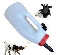 Calf Bottle with Detachable Nipple 4L Nursing Bottle with Regulating Valve and Handle Farm Equipment