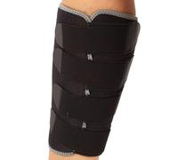 Calf Brace, Black, Neoprene - Premium Compression Sleeve for Men and Women - Provides Pain Relief and Support for Shin Splints, Lower Leg Pain, Torn Calf Muscle - Adjustable Support Wrap for Runners